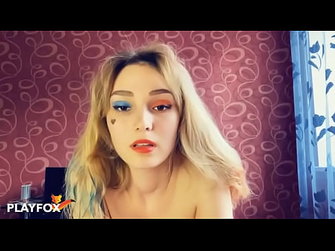 ❤️ Nuċċalijiet magic tar-realtà virtwali tawni sess ma’ Harley Quinn Sess ta' kwalità lilna ❌
